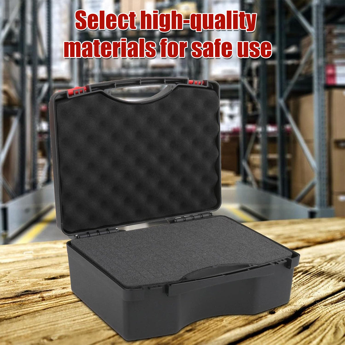 Portable Plastic Tool Box Large Capacity Tool Storage Case