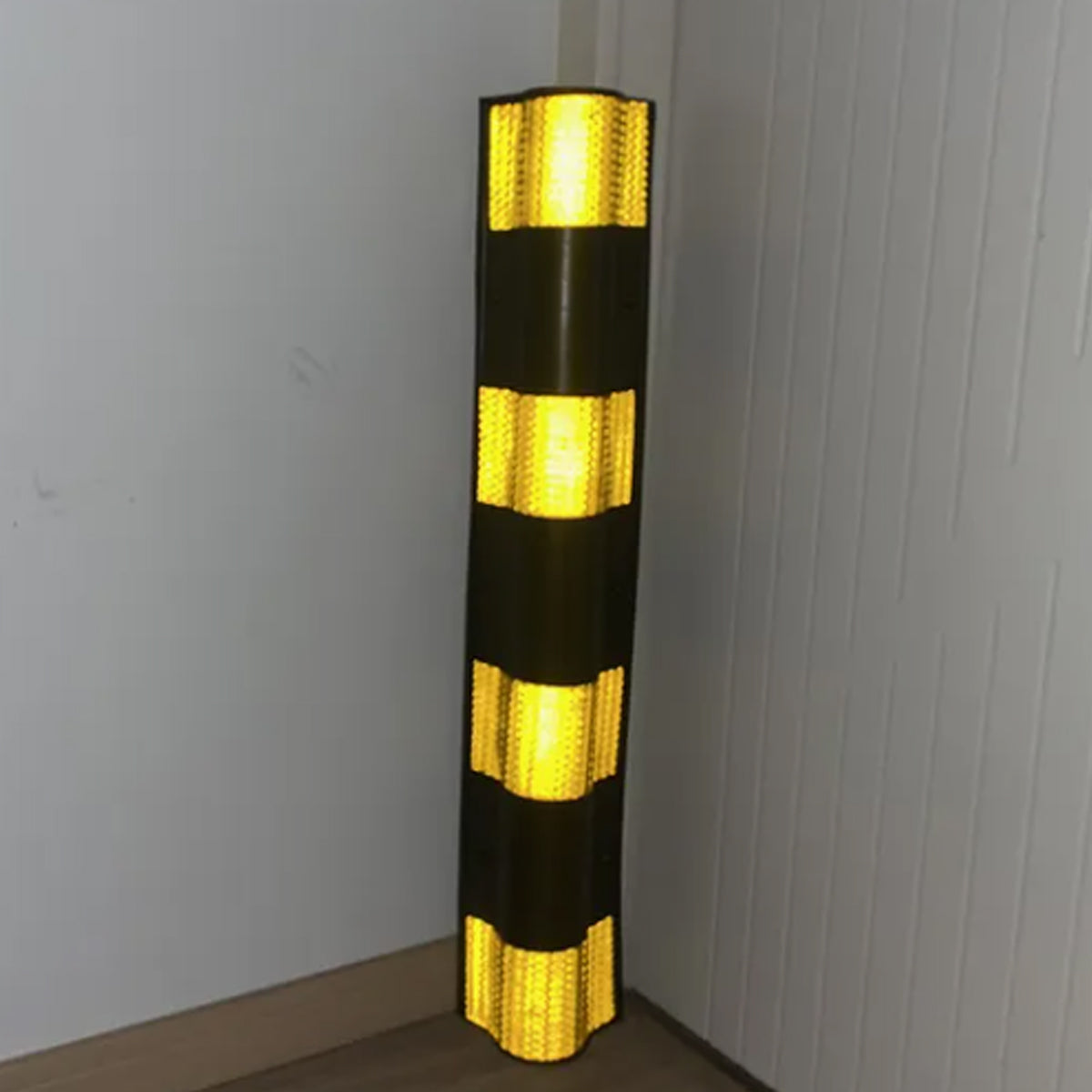 Product Title 2PCS Heavy-Duty Parking Lot Corner Protectors with Reflective Strips