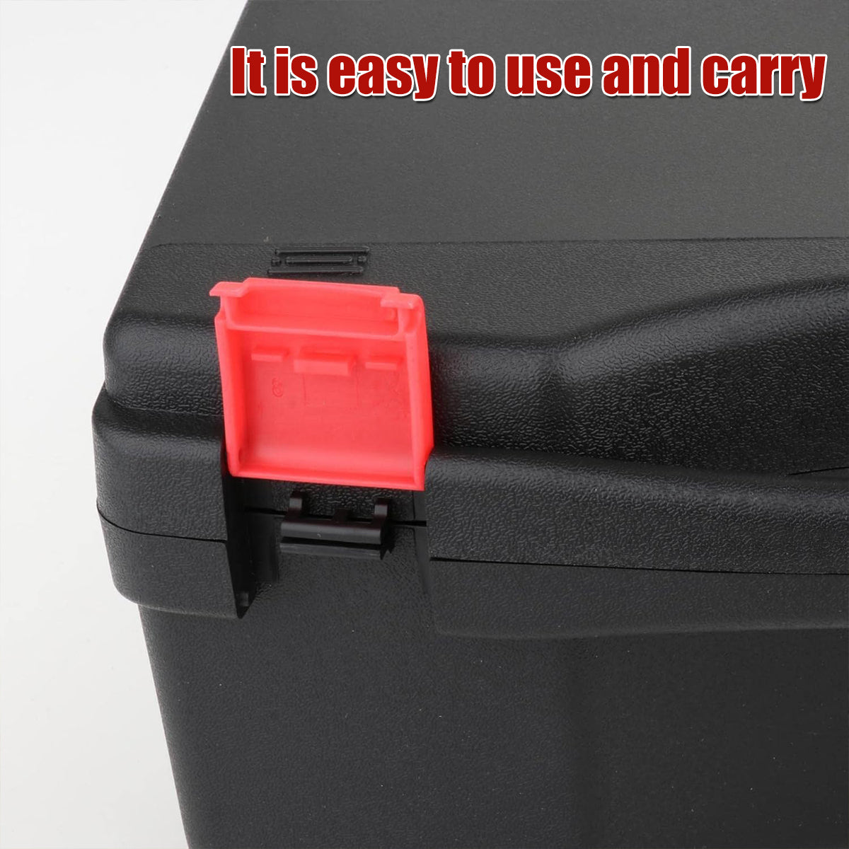 Portable Plastic Tool Box Large Capacity Tool Storage Case