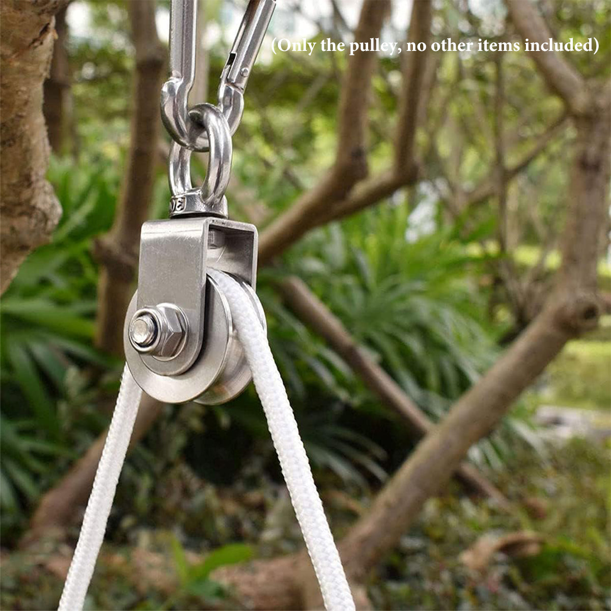 Stainless Steel U-Type Pulley Wheel Lifting Ring for Warehouse Hoist Systems