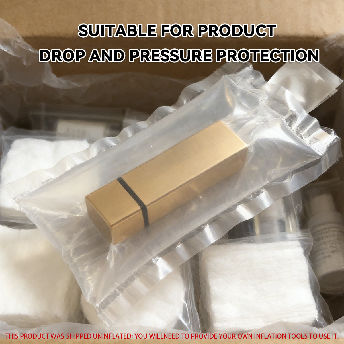 100PCS Inflatable Protective Packaging Bags Clear Shockproof