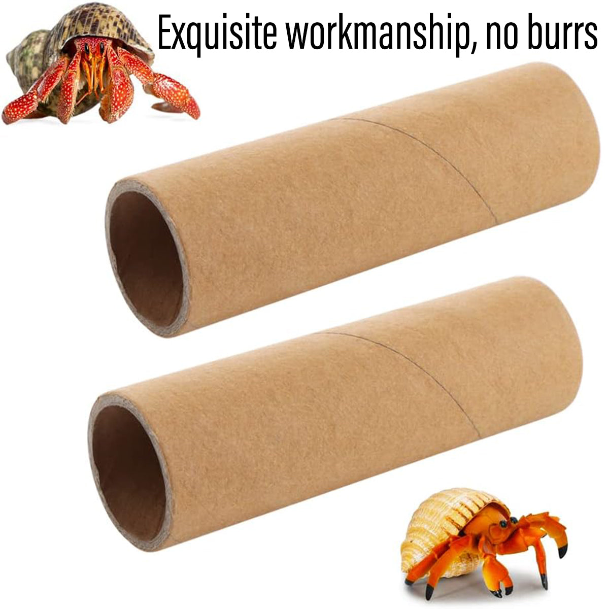 Kraft Paper Packaging Tubes 10PCS Round Poster Storage Containers