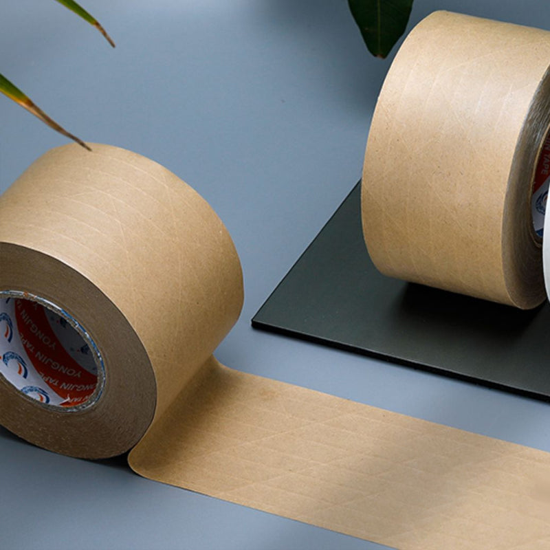 Kraft Paper Packing Tape 36PCS 48mm Self-Adhesive with Thread