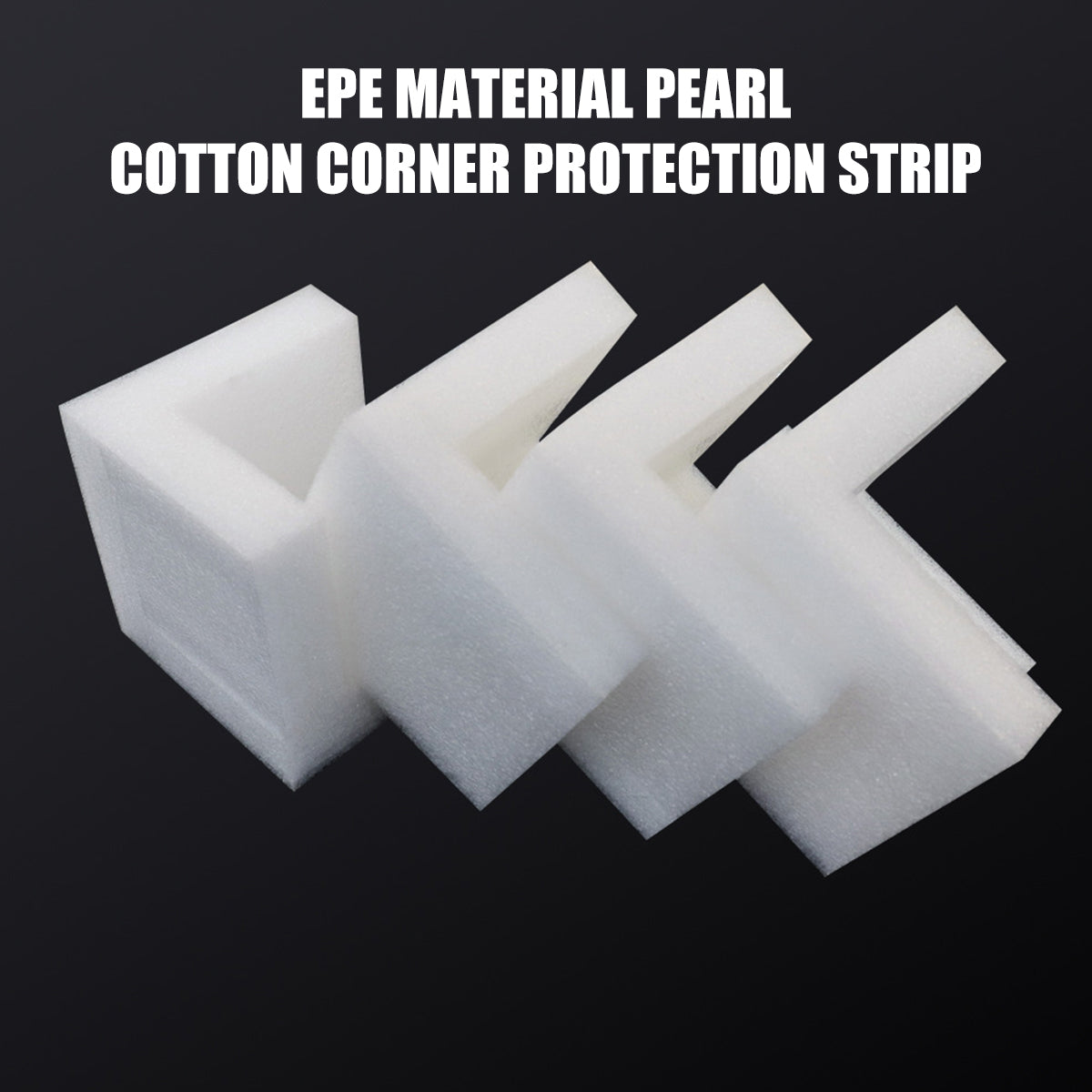 Anti-Collision Foam Corner Protectors EPE Furniture Guards 50PCS