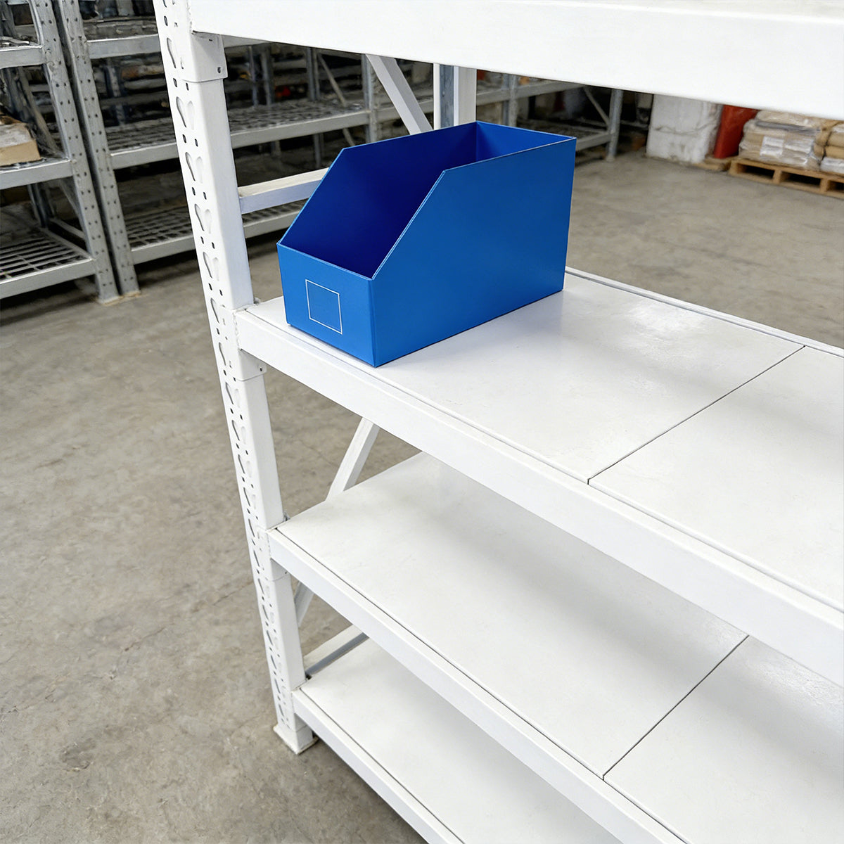 5PCS Waterproof Shelf Storage Boxes for Warehouse Garage Tool Sorting