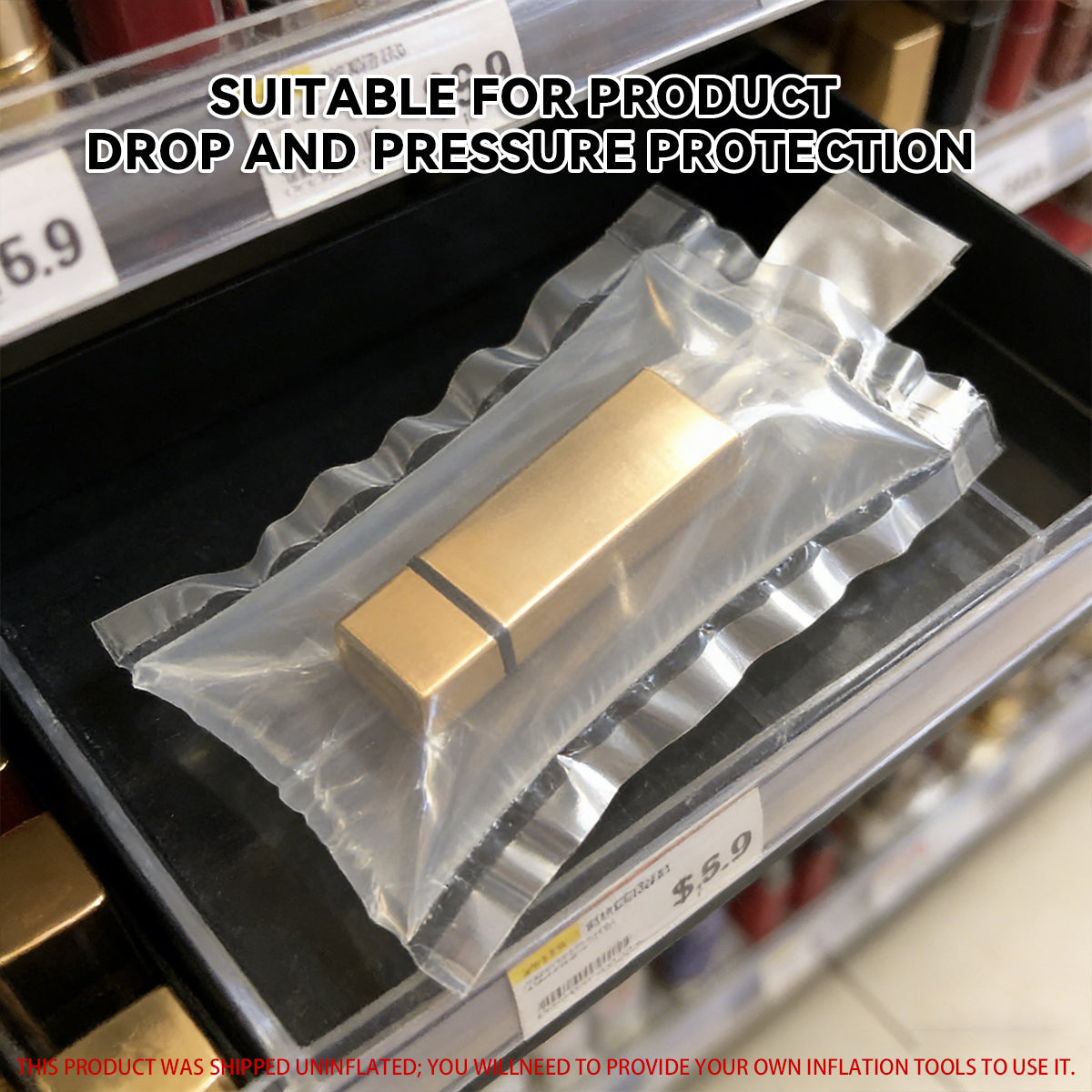 100PCS Inflatable Protective Packaging Bags Clear Shockproof