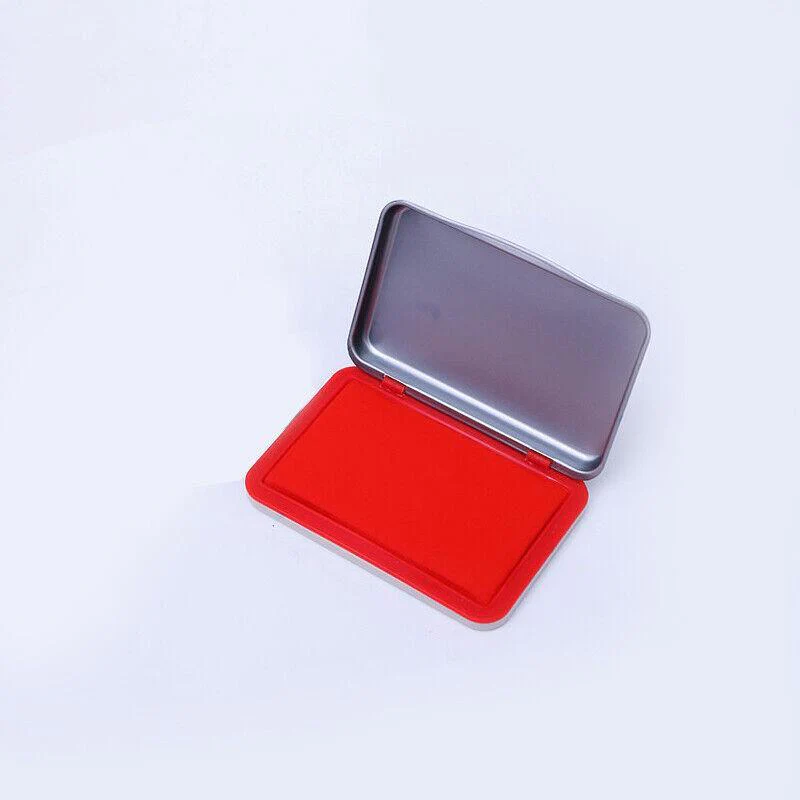 Non-Toxic Ink Pad for Rubber Stamps Fingerprint Craft Office Use