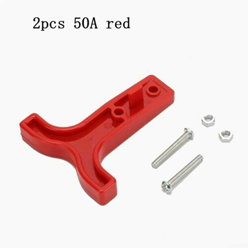 10x Red T Bar Handle for Anderson Plug Connectors 50AMP 12-24V