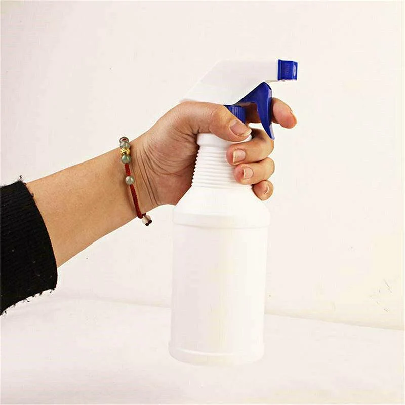 3PCS 500ml White Plastic Spray Bottle Trigger Dispenser Garden
