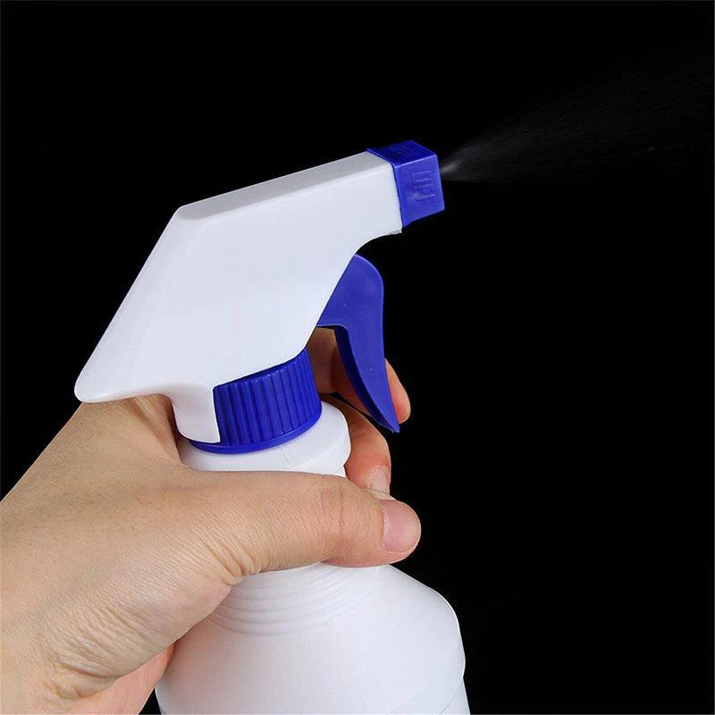 3PCS 500ml White Plastic Spray Bottle Trigger Dispenser Garden