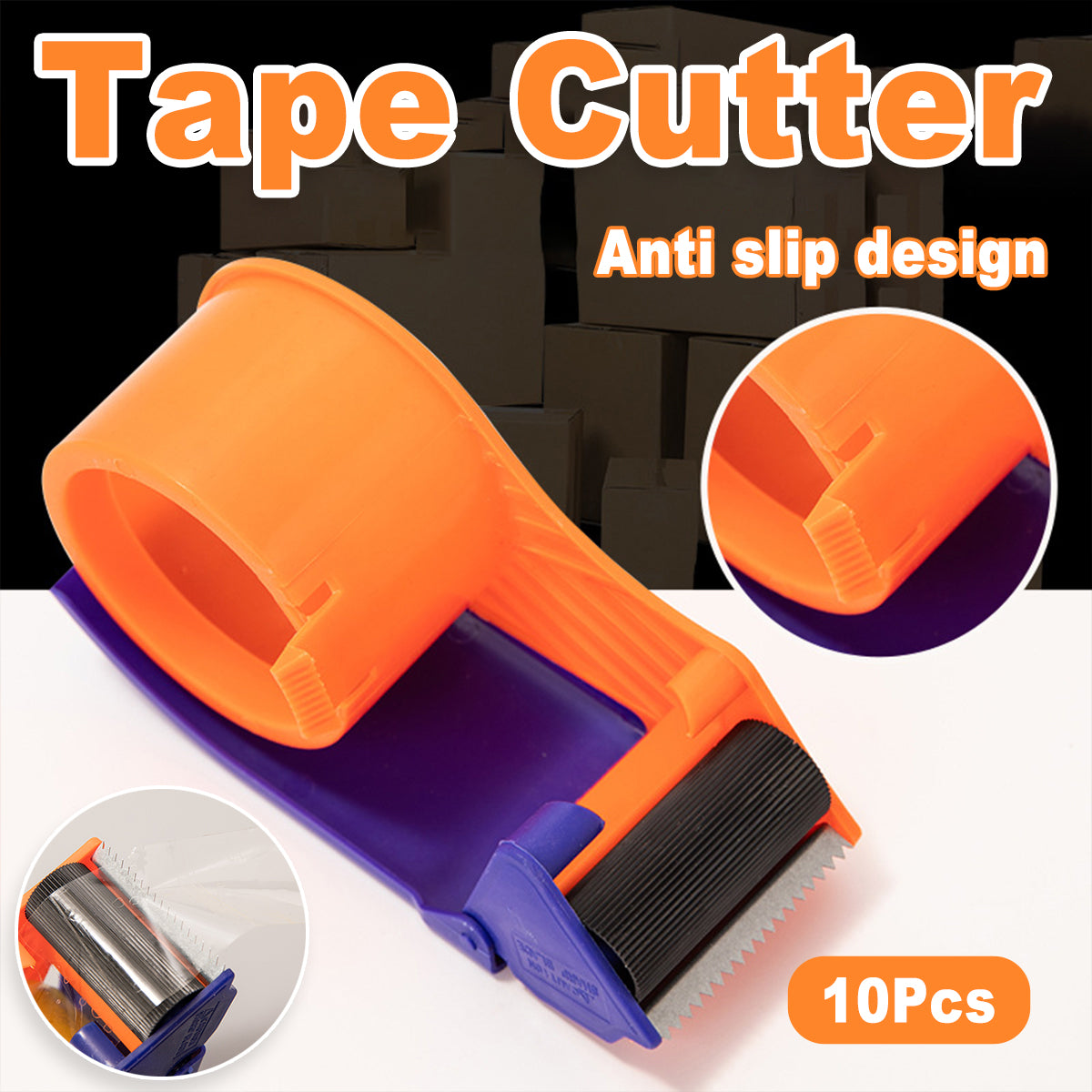 10pcs Handheld Tape Cutter Sealing Device 5cm for Packing