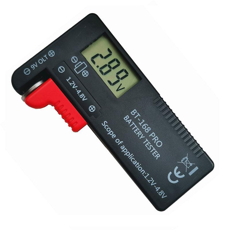 Digital Universal Battery Tester AA AAA C D 9V Button Cell LCD Display