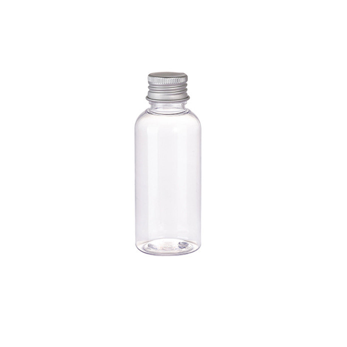 20pcs Travel Cosmetic PET Bottles with Aluminium Lids for Packaging