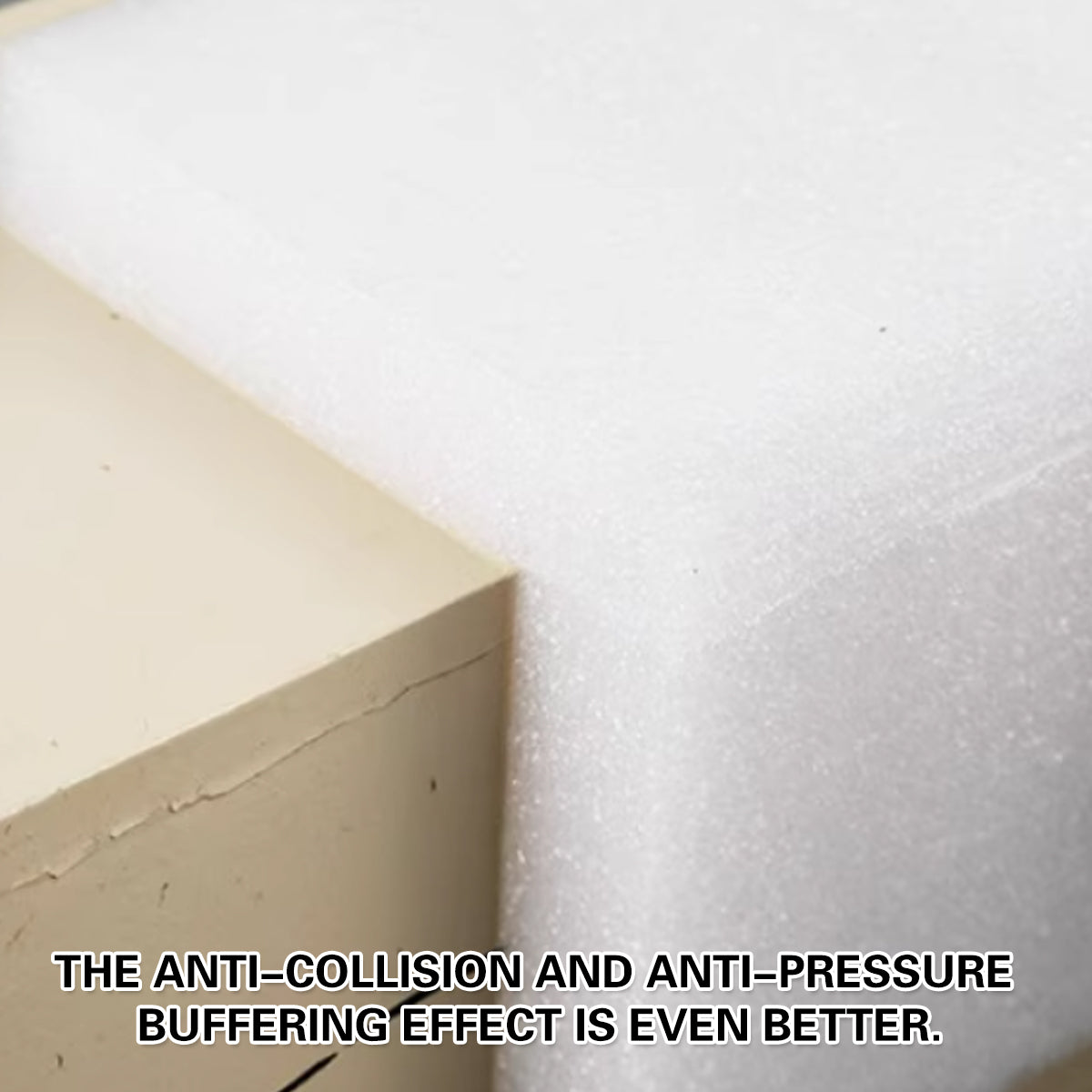 EPE Pearl Cotton L-Shaped Corner Protectors 20PCS for Furniture Cartons