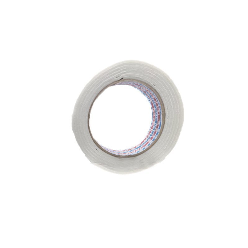 Double Sided White PE Foam Mounting Tape Strong Adhesive 2.5m