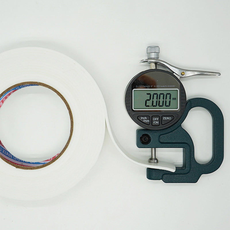 Double Sided White PE Foam Mounting Tape Strong Adhesive 2.5m