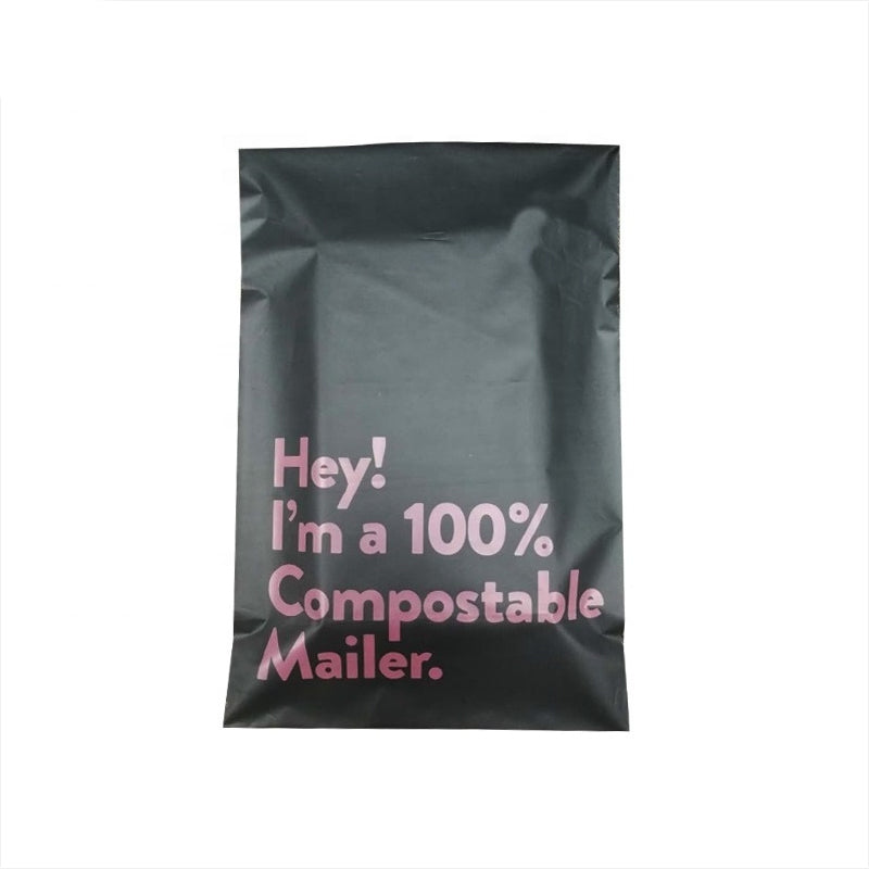 50PCS Eco-Friendly Grey Garment Postal Mailing Bags 5 Sizes