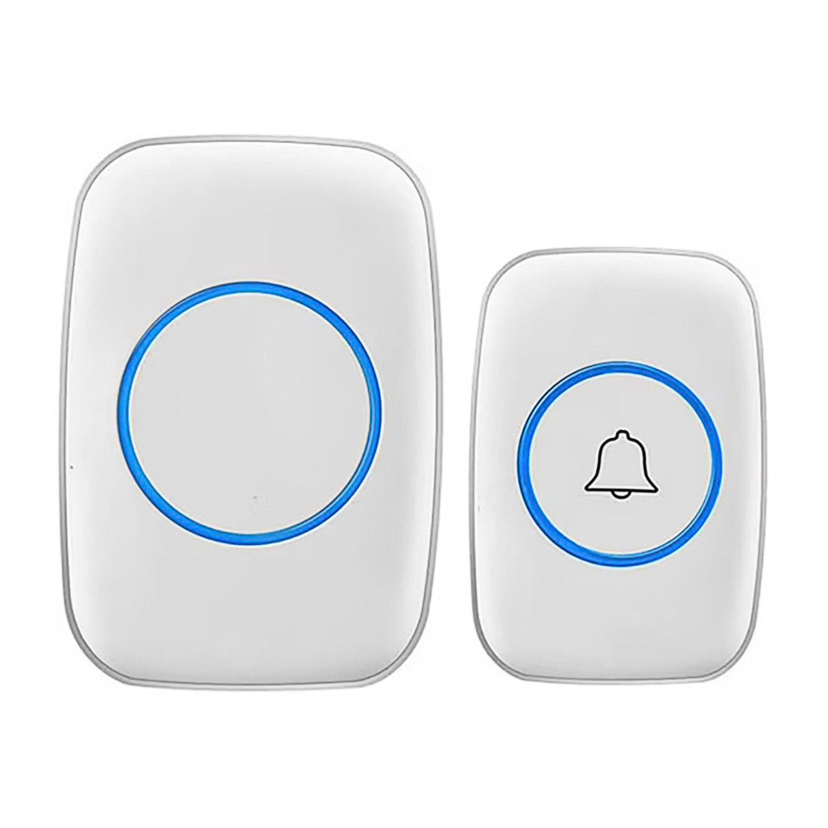Wireless Doorbell Kit 300m Range Waterproof Call Button Plug-In Chime