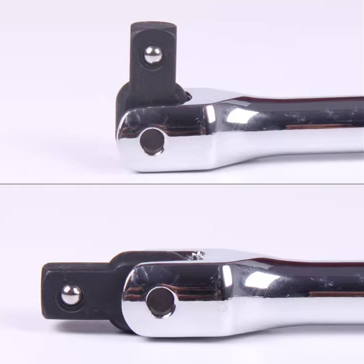 24in CR-V Breaker Bar 1/2-Drive with Rotating Head for High-Torque Auto Repair