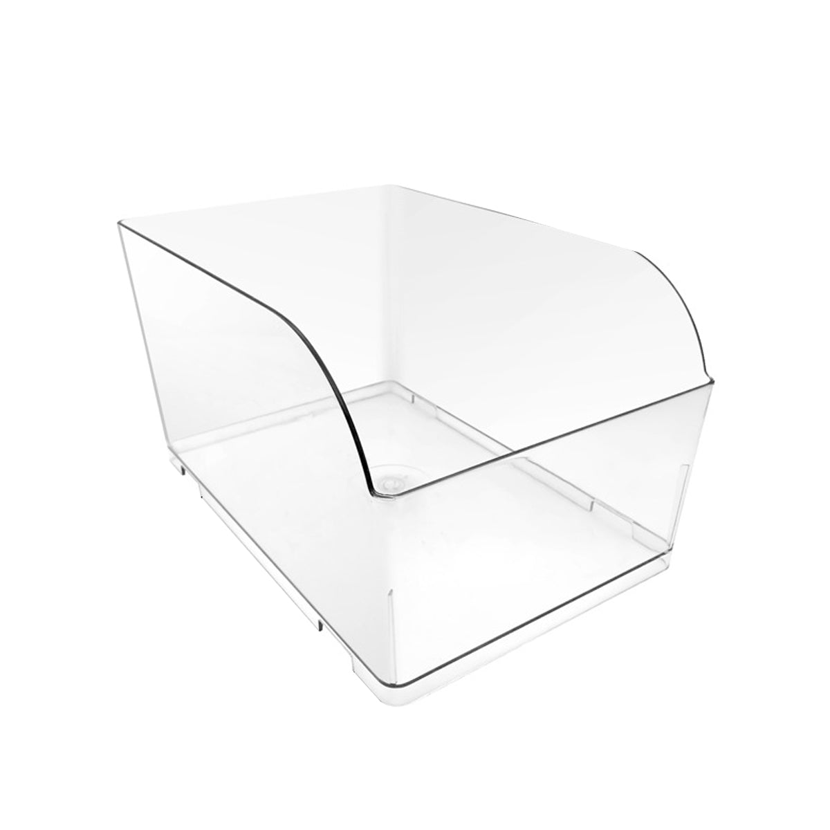 10PCS Clear Plastic Storage Boxes Food Display Organizer Set