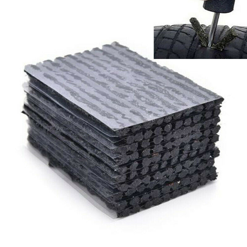 100PCS Tyre Repair Plugs Tubeless Car Tire Puncture Seal Strips
