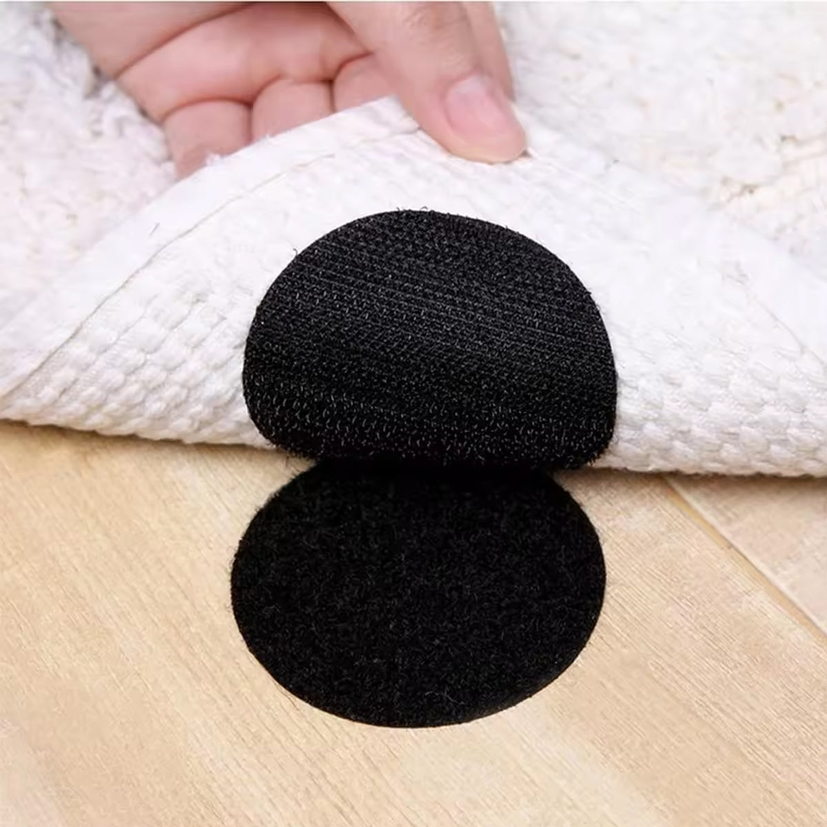 Strong Sticky Round Self Adhesive Velcro Dots DIY Bond Tape No Mark Fasteners