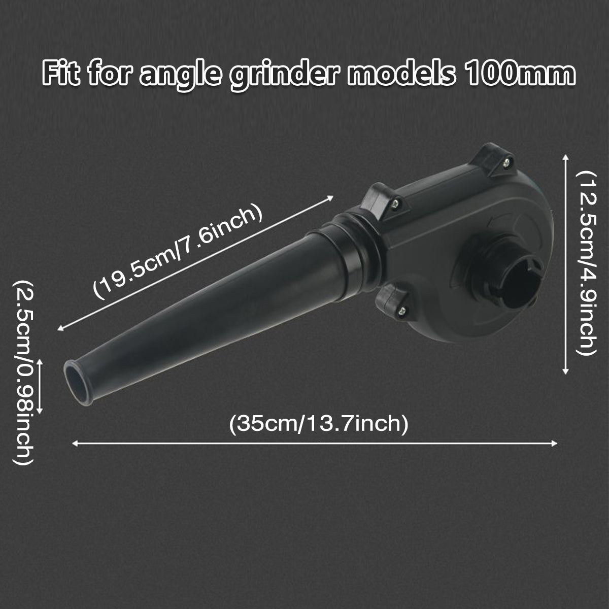 2in1 Angle Grinder Blower Vacuum Converter Kit