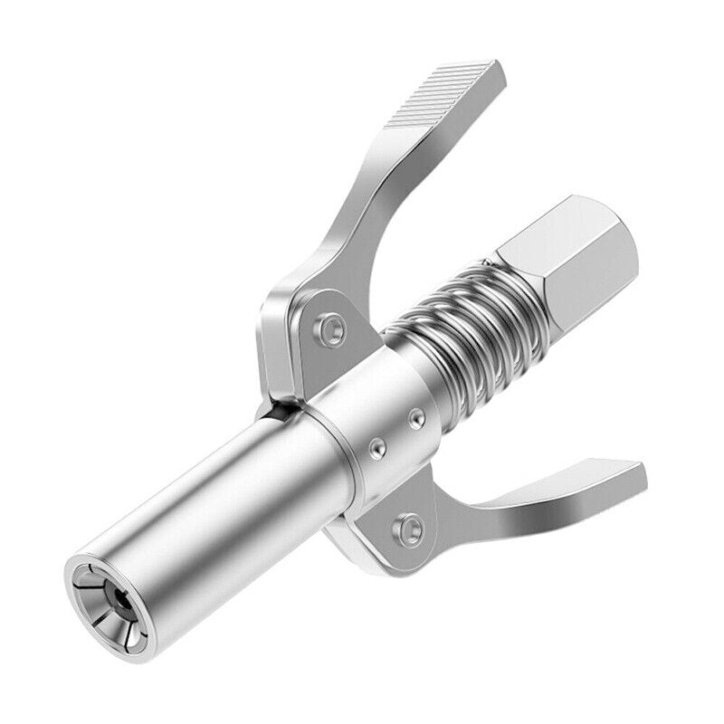 Grease Tool Coupler Heavy-Duty Quick Lock Double Handle Leak-Free