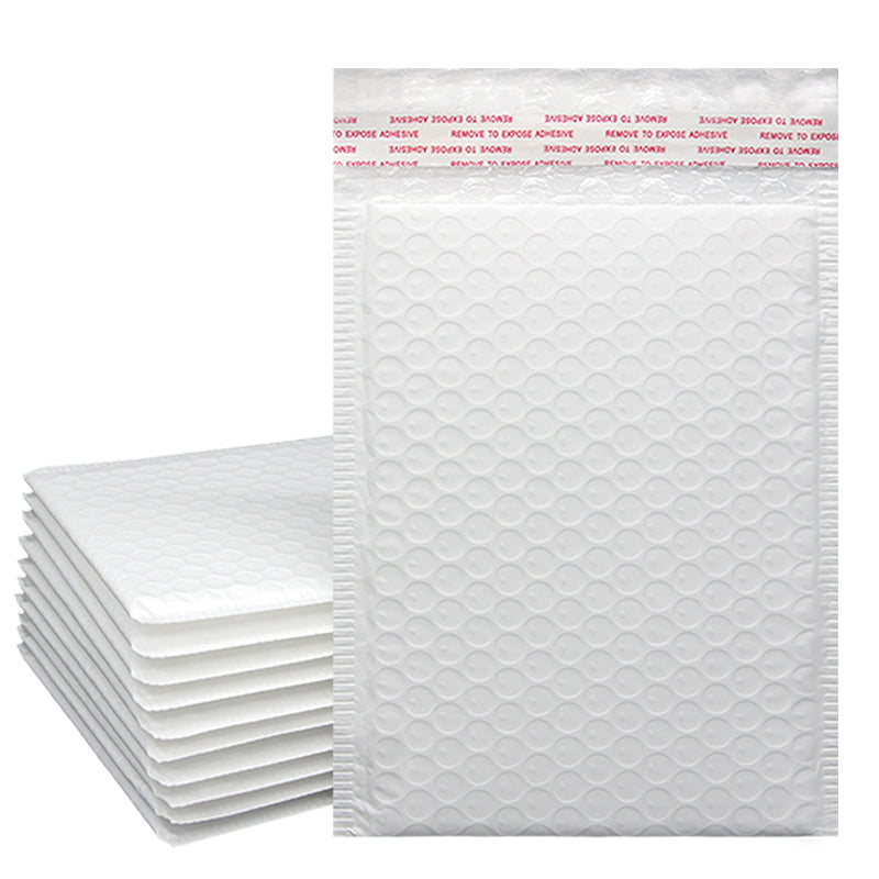 25PCS White Poly Bubble Mailers Padded Envelope Cushioned Bags