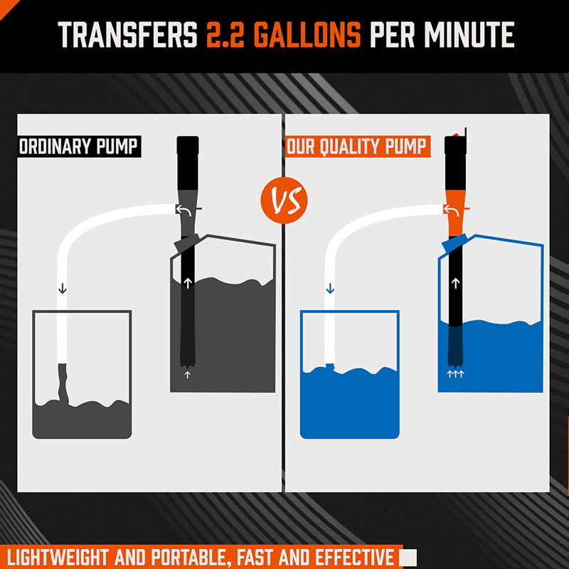 Portable Electric Oil Water Fuel Transfer Pump Liquid Siphon