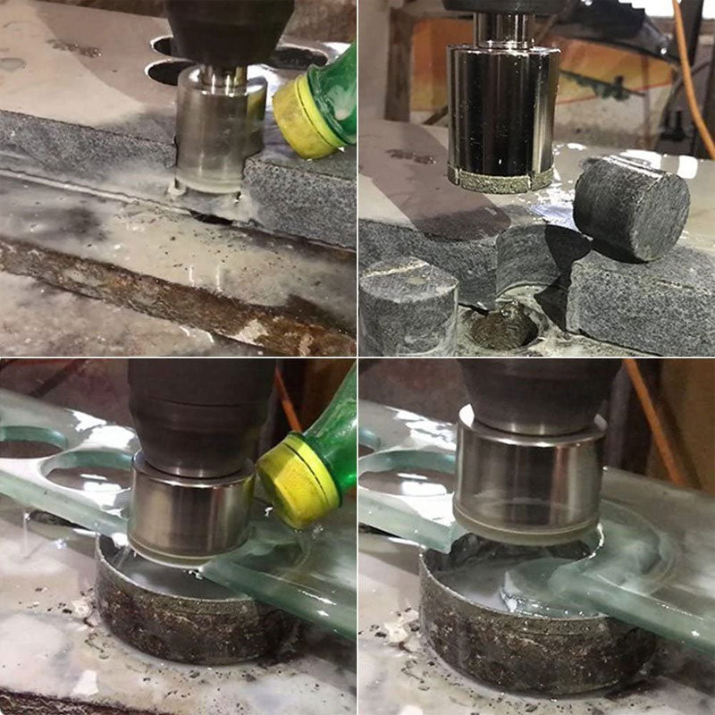 15PCS Diamond Drill Bit Set for Glass Tile Marble Ceramic
