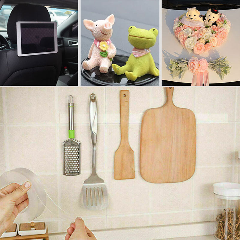 20mm Reusable Double Side Nano Tape Clear Adhesive 1PC