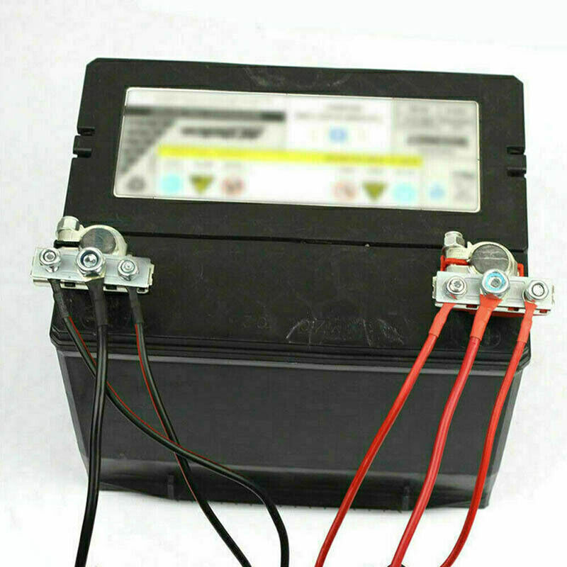 2Pcs 12V Battery Terminals Connectors Clamps 3 Way Kit Caravan Car Van