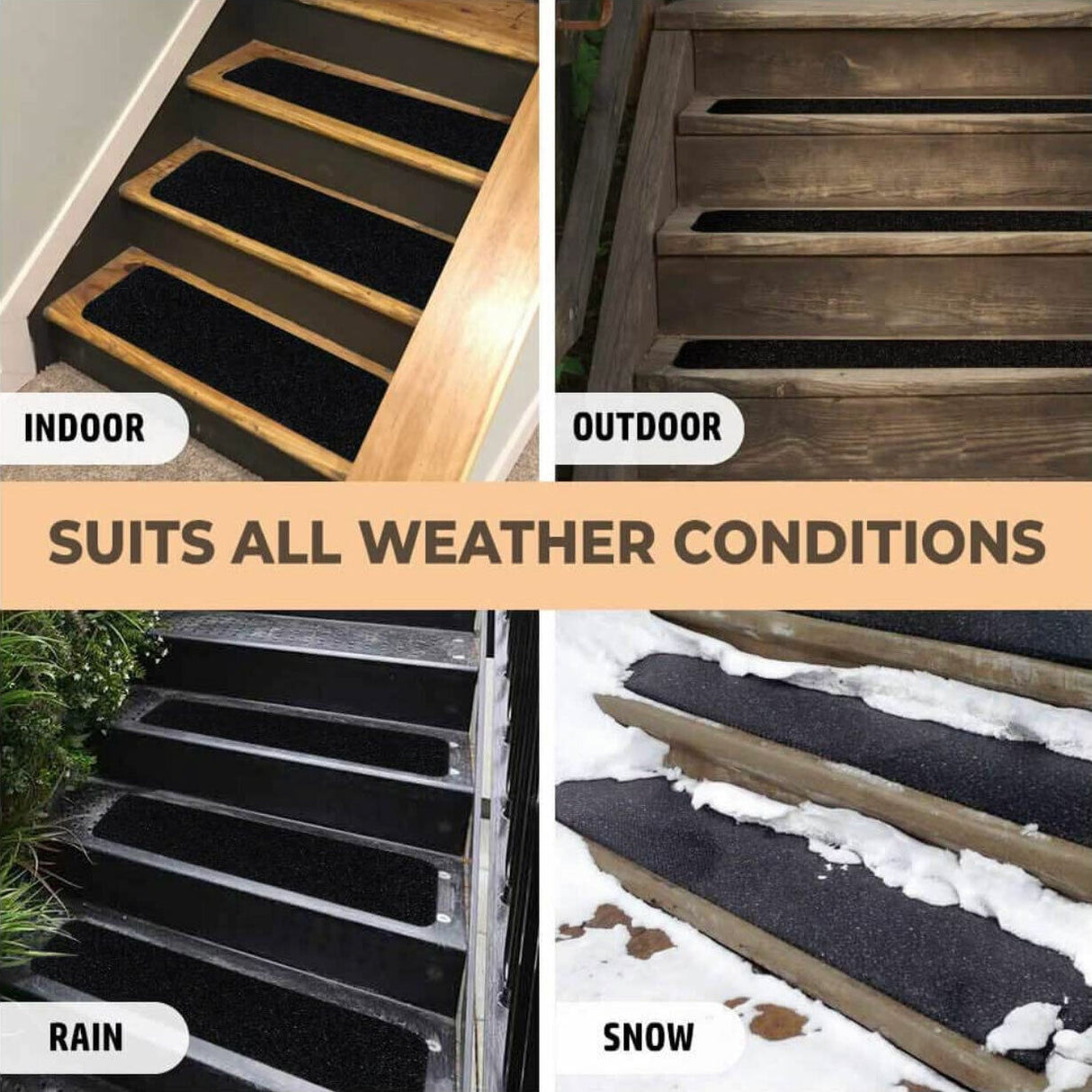 Anti Slip Tape Waterproof Safety Flooring 1 Roll 5m