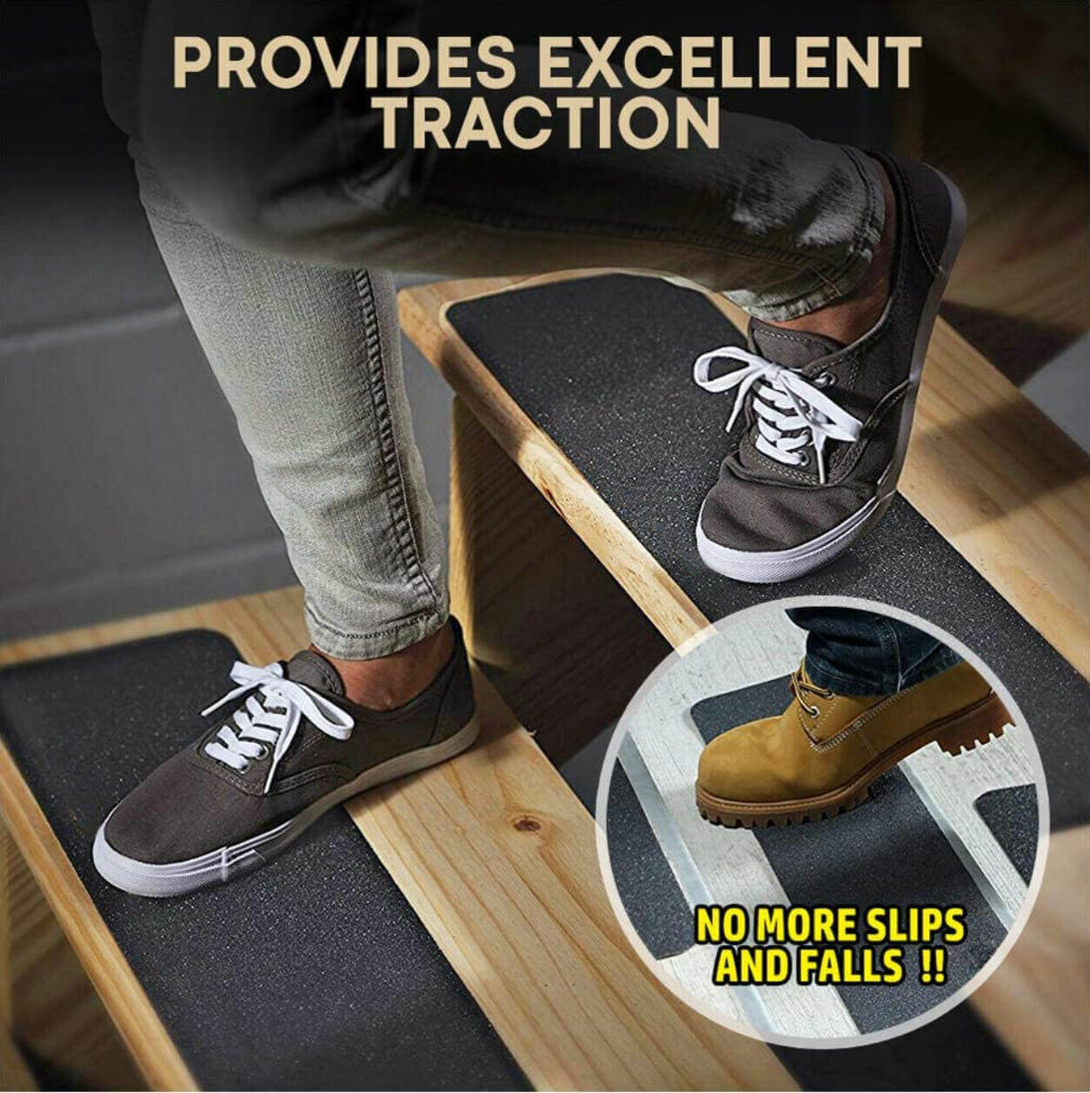 Anti Slip Tape Waterproof Safety Flooring 1 Roll 5m