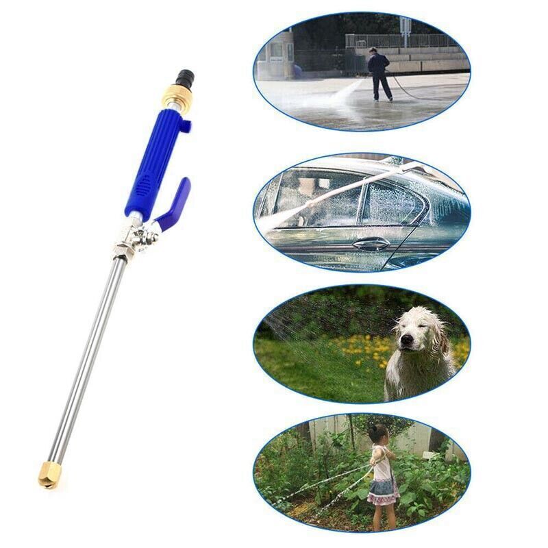 Hydro Jet Power Washer High Pressure Water Spray Gun Nozzle Wand Cleaner