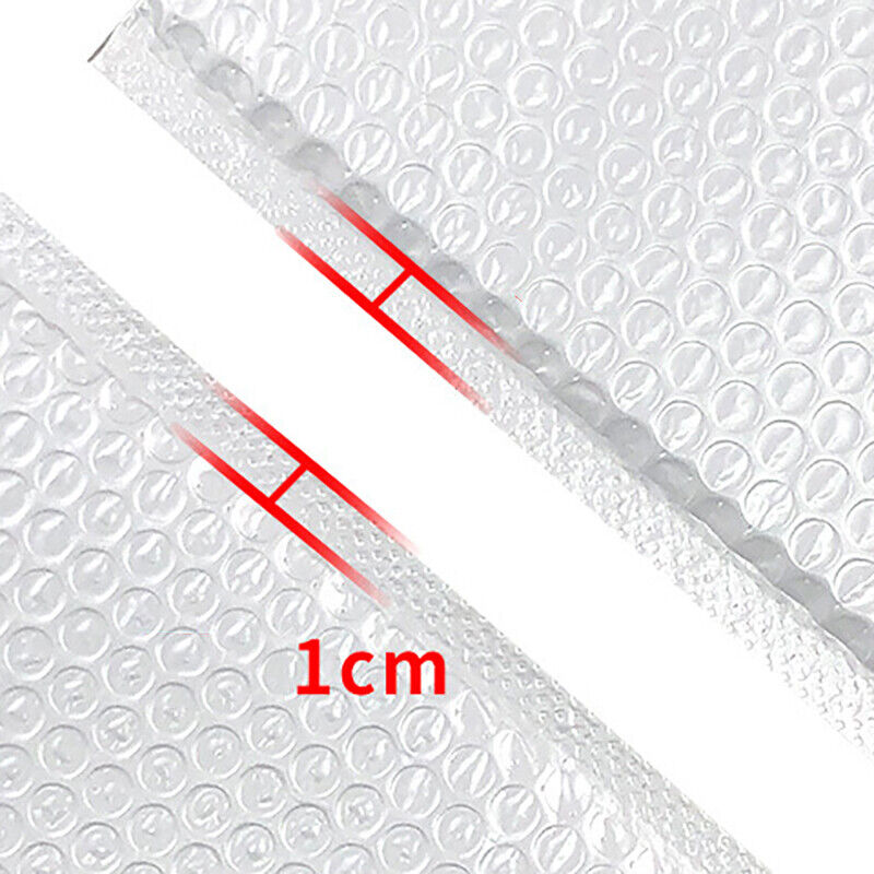 50pcs White Pearlescent Bubble Bags Shockproof Packing Envelope