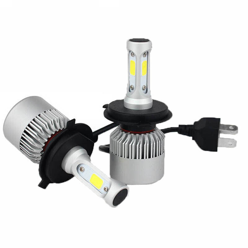 2pcs H4 LED Headlight Bulbs Kit Car Motorcycle High Low Beam IP65