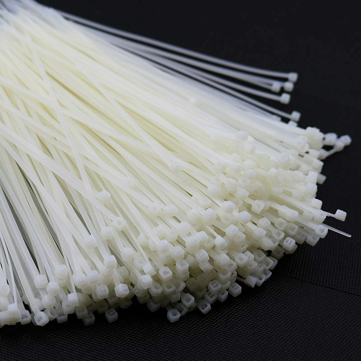 Cable Ties Nylon UV Stabilised 250-1000PCS White Clear Bulk