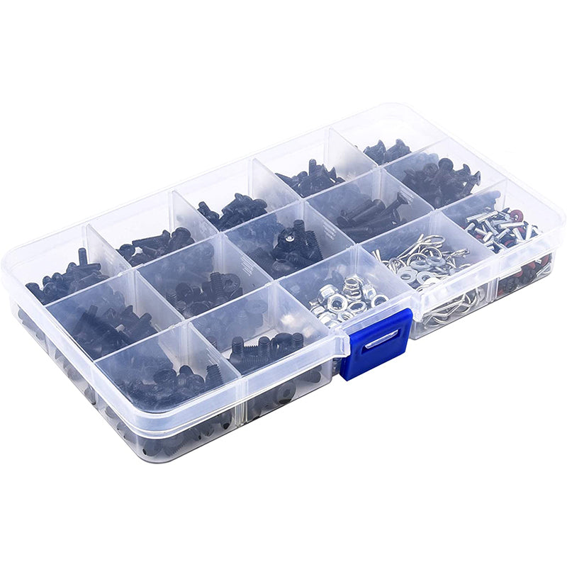 RC Car Screws Box Set 500PCS Repair Tool Kit HSP 110 DIY Accessories