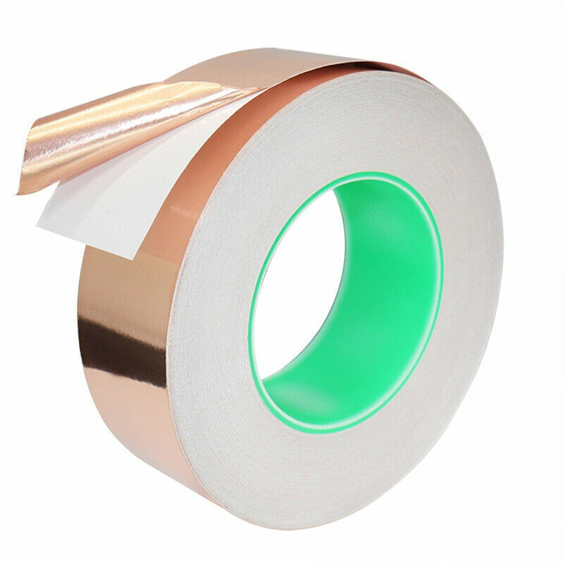 Double-Sided Copper Foil Tape 10M x 50MM EMI Shielding Conductive