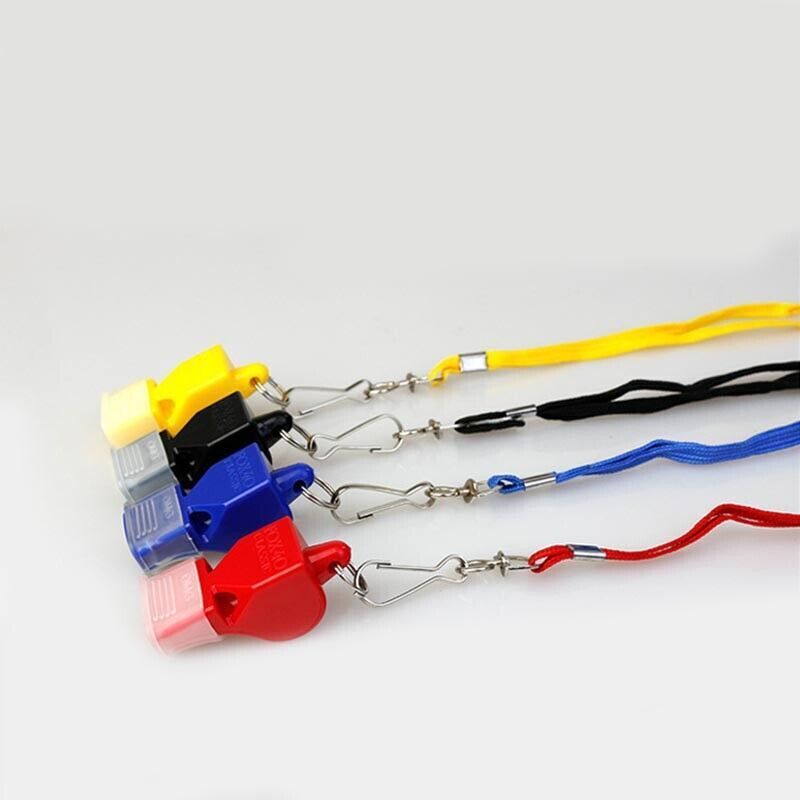 Classic CMG Referee Whistle with Lanyard and Cushion Grip