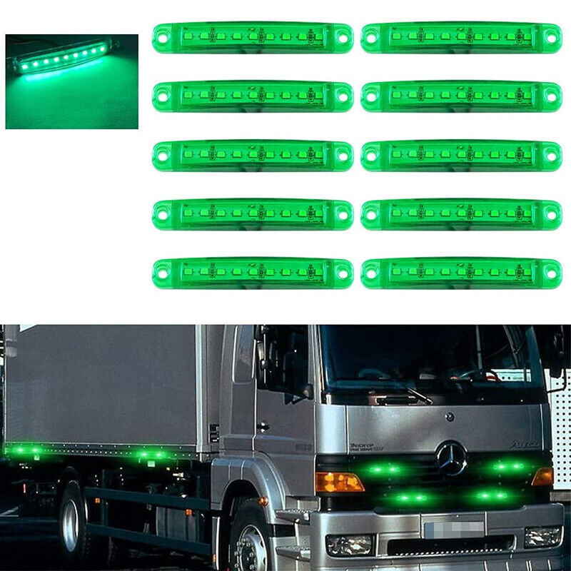 4PCS Waterproof Marine LED Boat Navigation Strip Lights