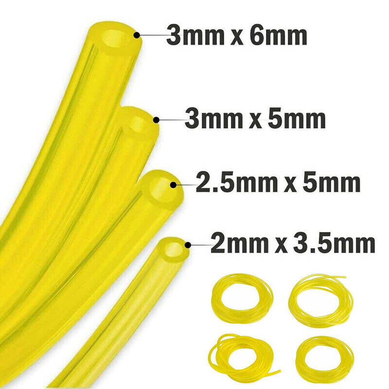 4Pcs Petrol Fuel Line Hose Set for Strimmers Trimmers Chainsaws