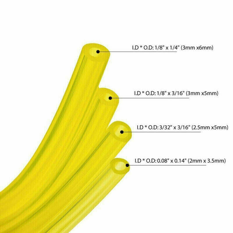 4Pcs Petrol Fuel Line Hose Set for Strimmers Trimmers Chainsaws