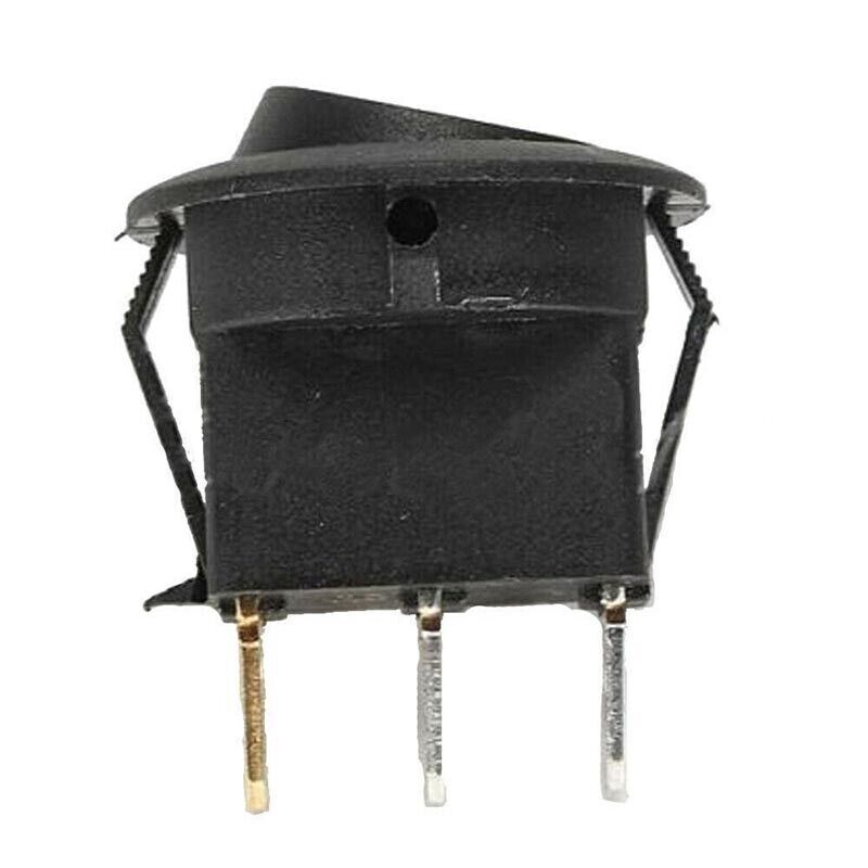 10PCS Blue LED Rocker Switch 12V Car Boat Truck Round ON OFF Toggle