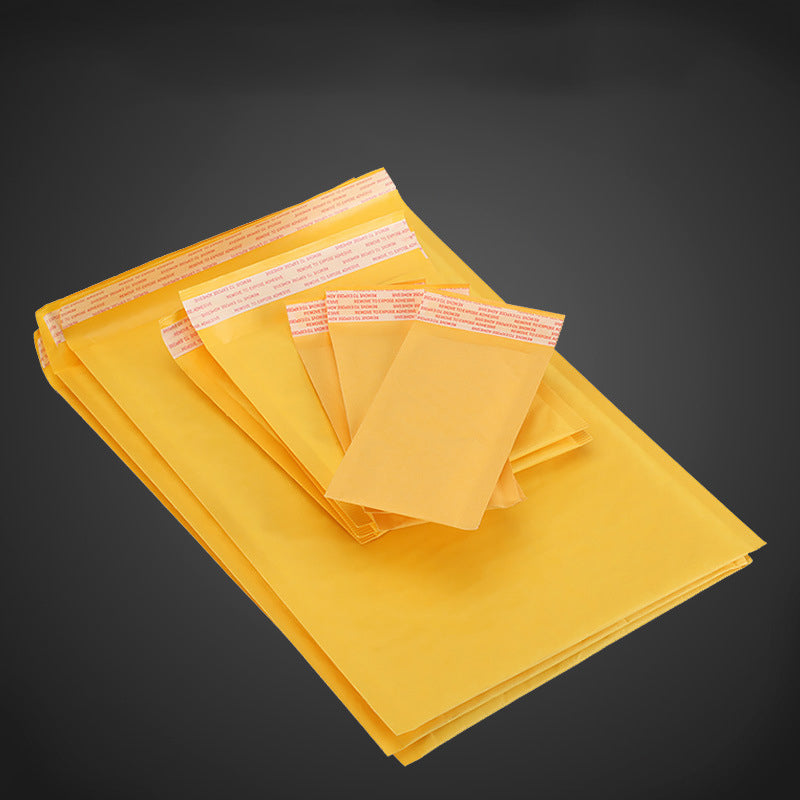 Bubble Mailer Bags Yellow 25PCS Shipping Packaging