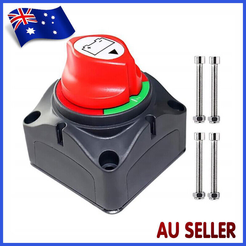12V 24V 48V 300A Battery Master Disconnect Switch Marine Boat Caravan Isolator