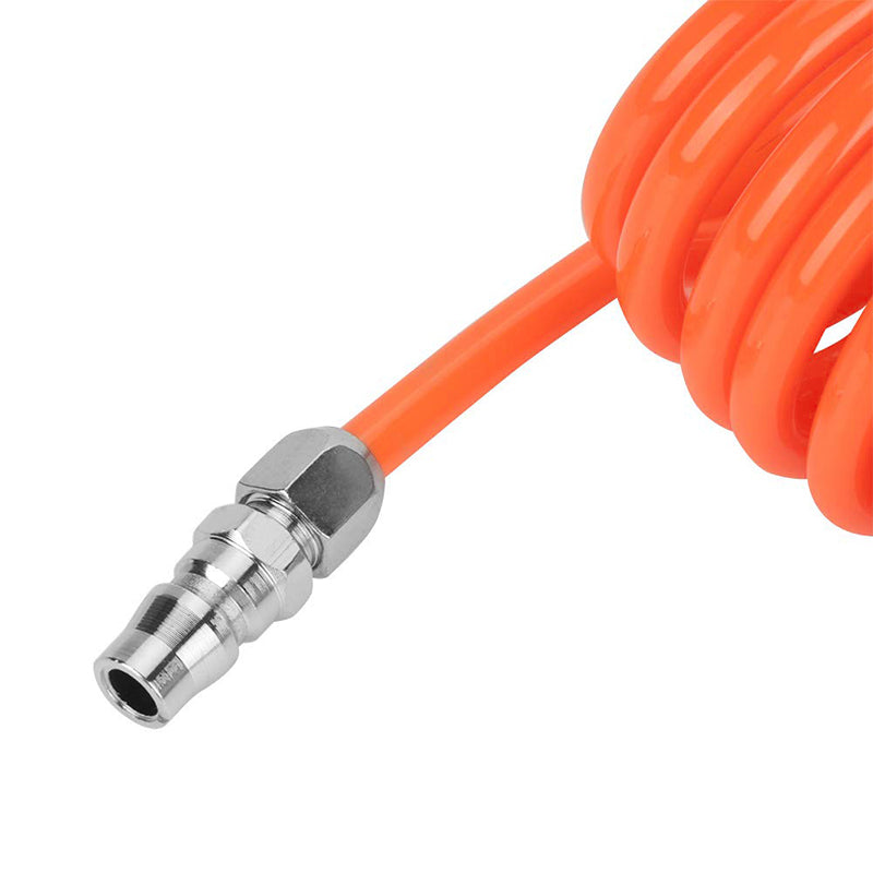 6m Coil Air Compressor Hose PU with Nitto Fittings