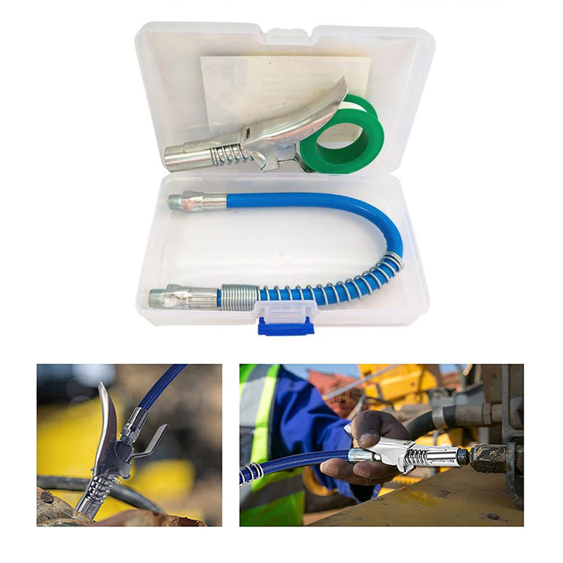 1/8" NPT Grease Gun Coupler Quick Release Lock On Car Tool